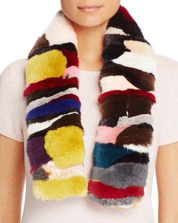 giorgio-salvini-multicolor-rabbit-fur-scarf